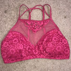 High Neck Mesh Bralette